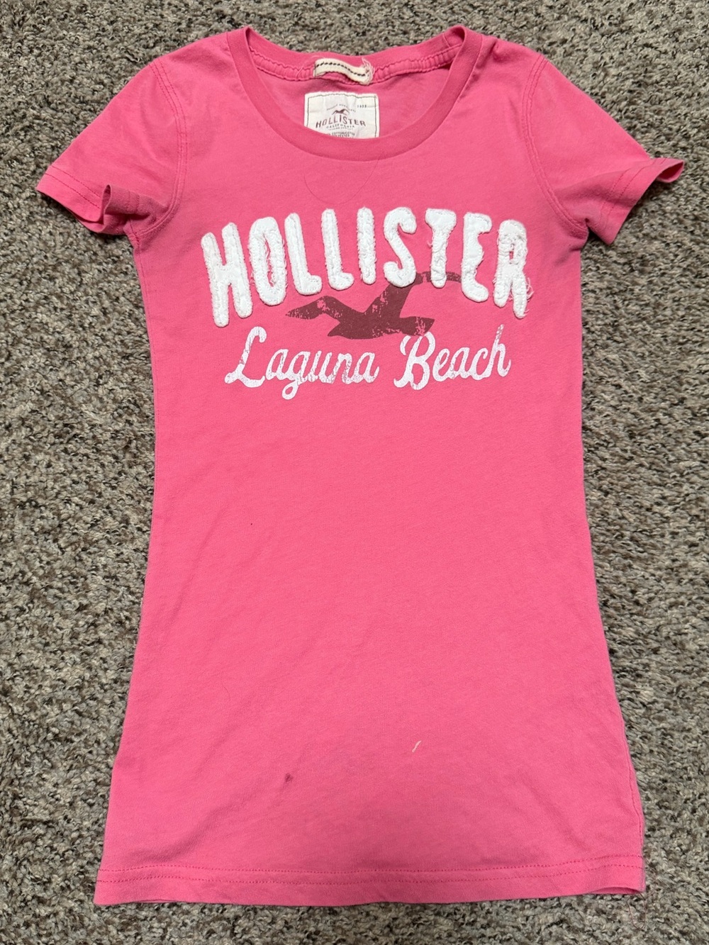 Y2k Hollister Pink Tee